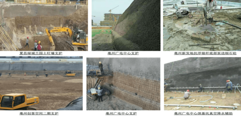 地基基础工程、基坑支护降水的设计施工、地基及边坡加固、疑难降水;土石方工程、水利工程、专利技术研发。